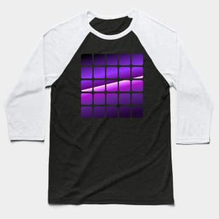 Abstract 80s Squares Baseball T-Shirt